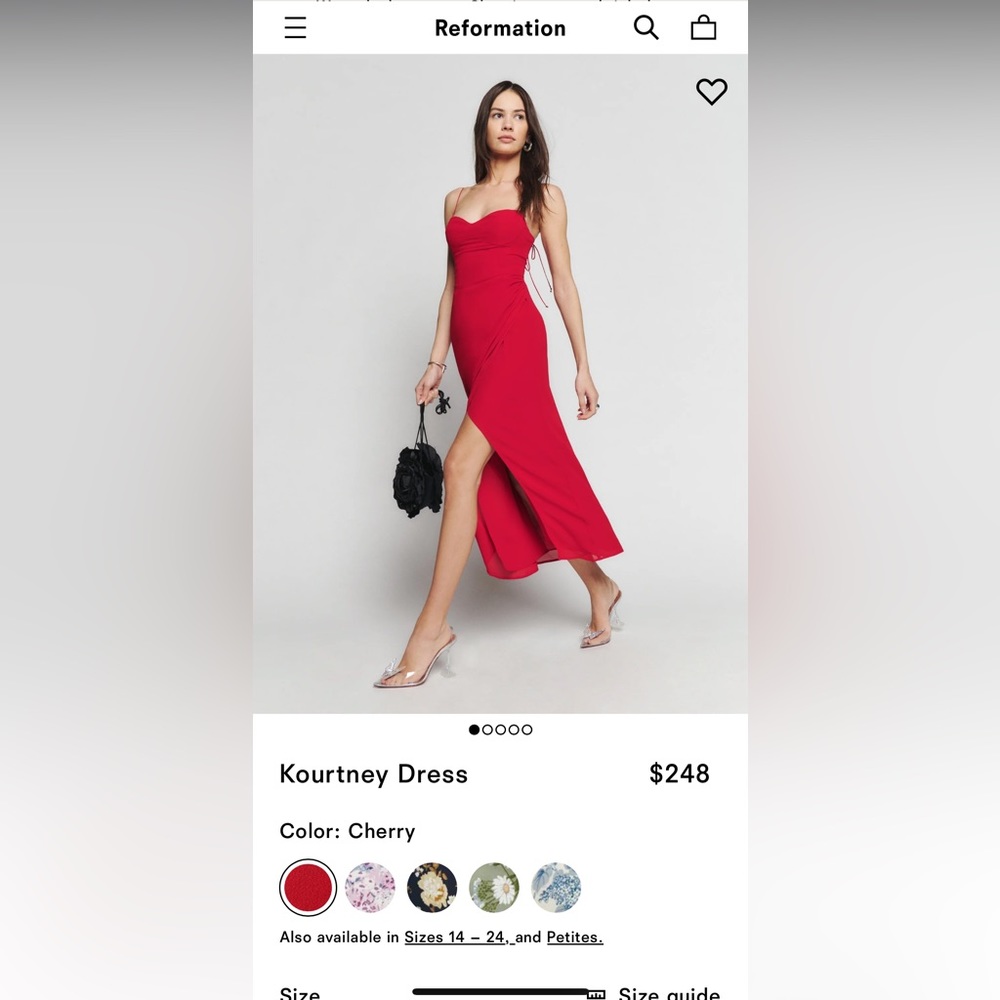 Reformation Kourtney Dress